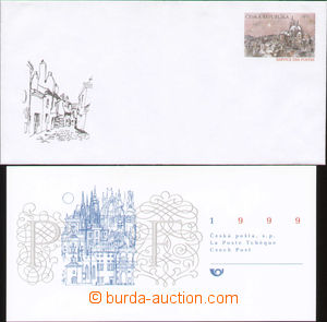 87645 - 1998 CSO4 PRAGA '98, envelope incl. PF 1999, nice, c.v.. 800