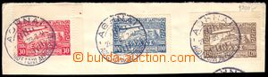 87686 - 1933 Mi.352-354, Airmail - Zeppelin, c.v.. 150€