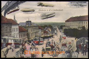 87709 - 1930? ROUDNICE N. L. - collage town in future, Us in y 1943,