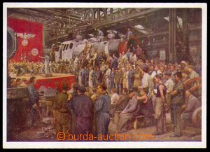 87756 - 1935 slavnost v továrně na lokomotivy, Floridsdorf, slavno
