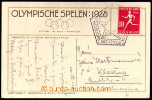 87867 - 1928 SPORT  IX. LOH Amsterdam, oficiální pohlednice vyfr. 