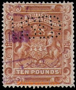 87945 - 1892 Mi.11 Znak, koncová hodnota, lehčí fialové razítko
