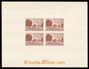 88155 - 1943 Pof.PrA1a, promotional miniature sheet for Red Cross, b