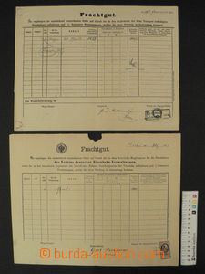 88236 - 1866 - 1879 RAKOUSKO-UHERSKO  sestava 10ks nákladních list