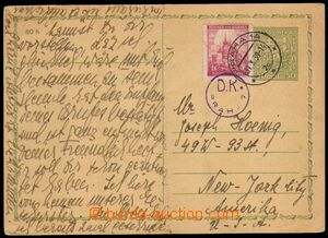 88399 - 1939 souběžná dopisnice ČSR CDV65, Znak 50h, adresovaná