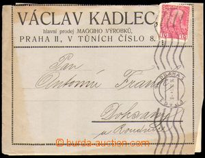 88480 - 1914 Maxa V15, commercial letter with Franz Joseph 10h with 