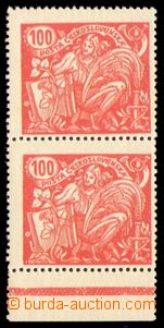 88512 -  Pof.173B, vertical pair with ST type III with plate variety