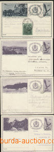 88624 - 1938-39 comp. 4 pcs of Hungarian pictorial post cards 10f - 