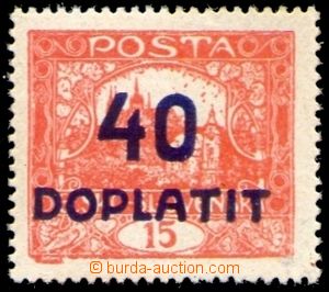 88849 - 1922 Pof.DL30B IIs, Postage Due - overprint issue Hradcany 4