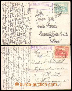 88934 - 1919-20 poštovna RABENSEIFEN, kat. Geb.366, a znárodněné