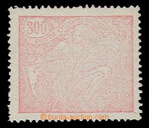 88993 -  Pof.166B, 300h red, comb perforation 13¾; : 13½;,