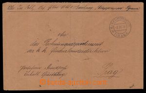 89697 - 1916 letter to Prague, CDS Etappenpostamt TIRANA/ 8.XI.16, o