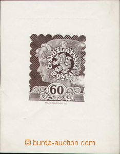 89753 - 1918 enlarged design A. Mudruňka, girl head, value 60h, dar