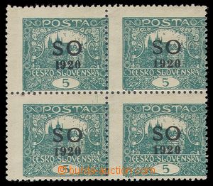 89777 -  Pof.SO3A joined spiral types, 5h blue-green, comb perforati