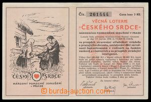 89827 - 1936-39 CZECHOSLOVAKIA 1918-39  ticket Raffle lottery of Boh