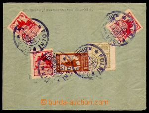 89947 - 1918? RUSSIA  letter Czech legionnaire sent from Harbin to C