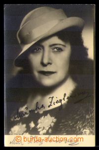 89957 -  ZIEGLEROVÁ Mařenka (1881-1966) herečka a zpěvačka, por