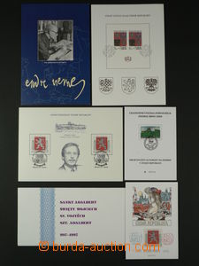 90113 - 1993-98 selection of commemorative sheets Czech post, PAL1 +