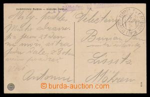 90117 - 1917 postcard sent by FPpost to Moravia, line and CDS K.u.K 