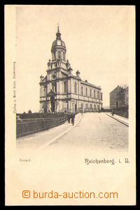 90410 - 1900 LIBEREC (Reichenberg) - synagoga (1889–1938), DA, nep