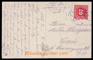 91312 - 1918 postcard sent by FP to Vienna, CDS 29.12.18., disallowe