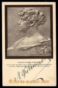 91331 - 1915 HÜBNEROVÁ Mary (1865–1931), Czech theatre actress, 