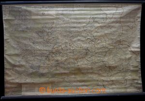 91410 - 1925 big wall railway map Central Europe, scale 1:1.500.000,