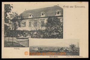 91749 - 1900 BRNĚNSKÉ IVANOVICE (Nennowitz) - 2-okénková, zámek