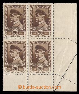 91836 - 1945 Pof.383, Moskevské vydání 20h, pravý dolní rohový