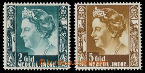 91919 - 1938 Mi.278 and Mi.279, queen Wilhelmina, both highest value