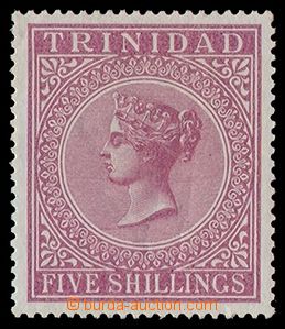 91957 - 1894 Mi.36, Královna Viktorie 5Sh, odstín lilarot, dobře 