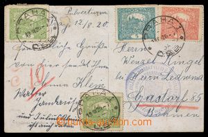 91968 - 1920 FOREIGN ACTIVITIES  Special delegate Czechoslovakia in 