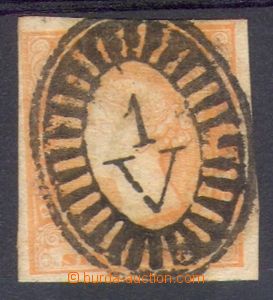 92308 - 1854 Mi.7B, Queen Victoria, value 6p, imperforated, wide mar