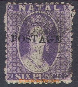 92498 - 1869 Mi.17 I, Královna Viktorie, hodnota 6p, nepravidelné 