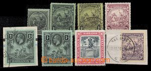 92499 - 1906-38 comp. 8 pcs of, exclusively shilling values, interes
