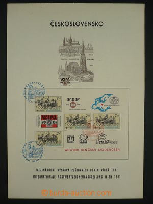 92825 - 1980-82 ARTIA, comp. of 3 official first day sheets prodáva