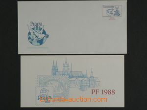 92870 - 1987 CSO5, Výstava PRAGA ´88, včetně PF, kat. 2500Kč, v