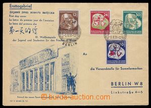 92945 - 1951 philatelic letter with Mi.289-292, special postmark III