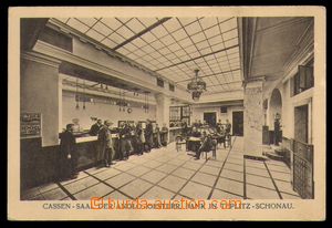 93075 - 1910 TEPLICE (Teplitz-Schönau) - bankovní dům - interiér