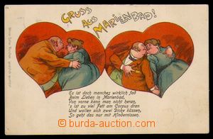93076 - 1905 MARIÁNSKÉ LÁZNĚ (Marienbad) - žertovná pohlednice