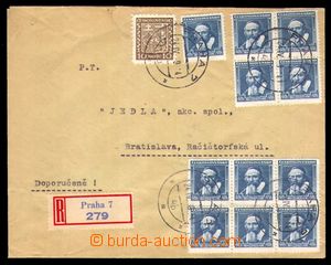 93781 - 1939 R-dopis do Bratislavy, vyfr. zn. Pof.249, 300 11x, DR P