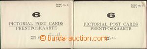 93849 - 1926 obrazové dopisnice s vytištěnou zn. 1d, dvě komplet