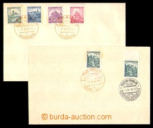 94072 - 1939-40 MOBILE POST OFF. (BUS) PRAGUE, distinctive letter 1d