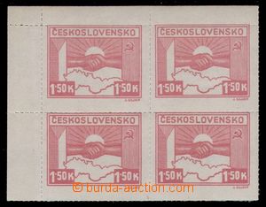 94129 - 1945 Pof.353, Košické vydání 1,50K hnědokarmínová, ro