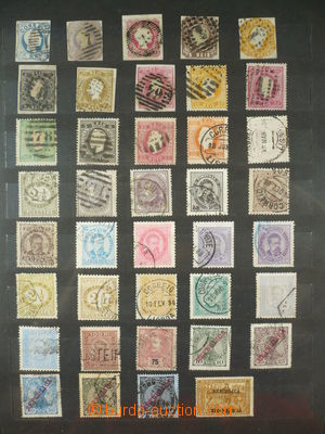 94167 - 1855-1980 PORTUGAL  comp. of stamps on/for 2 pcs of stock-bo