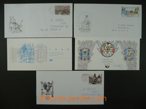 94194 - 1998-2000 CSO4-6, comp. 3 pcs of off. envelopes with PF 1999