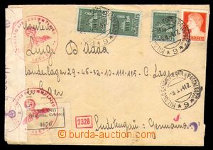 94235 - 1944 R dopis zaslaný do pracovního tábora u Chebu, obdob