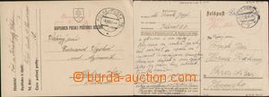94247 - 1941-43 2x Slovak FP card (Slovak and German printed matter)