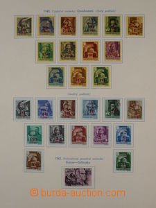 94350 - 1945-54 HUNGARY  collection of stamps on free album sheets, 