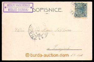 94405 - 1903 postal-agency MEDLICE (VIŠŇOVÁ), cat. Gebauer 0768/1